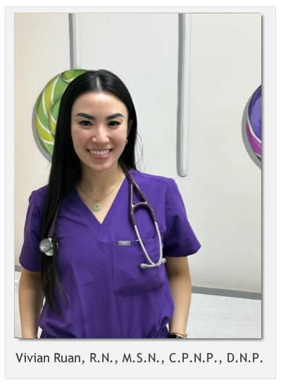 Vivian Ruan, Registered Nurse Walton Pediatrics